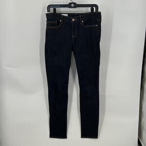 Gap Women's Classic 1969 Always Skinny Stretch Blue Denim Jeans Size 26